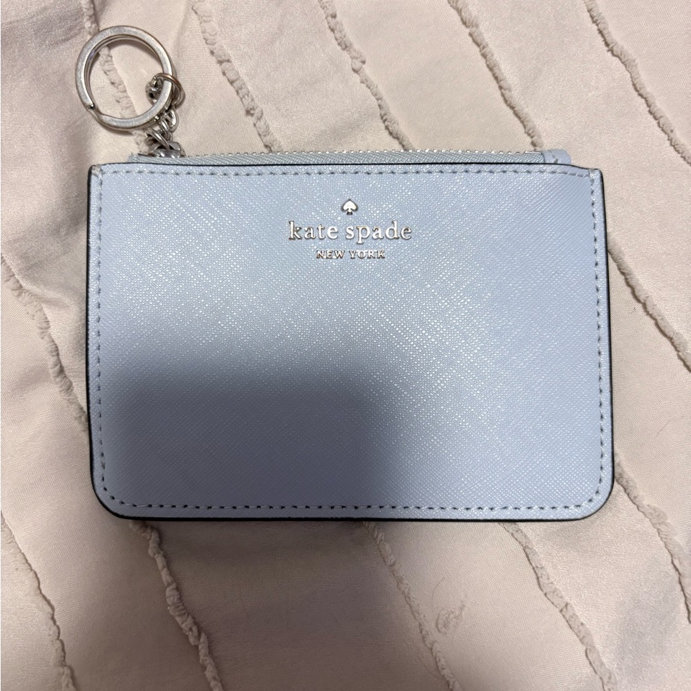 Kate Spade Lucy Small Wristlet Wallet Blue
